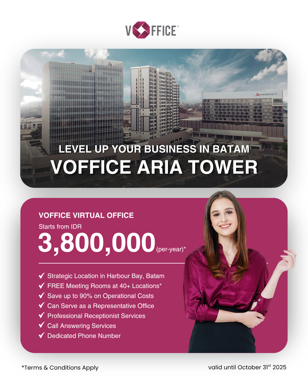 Promo vOffice Aria Tower